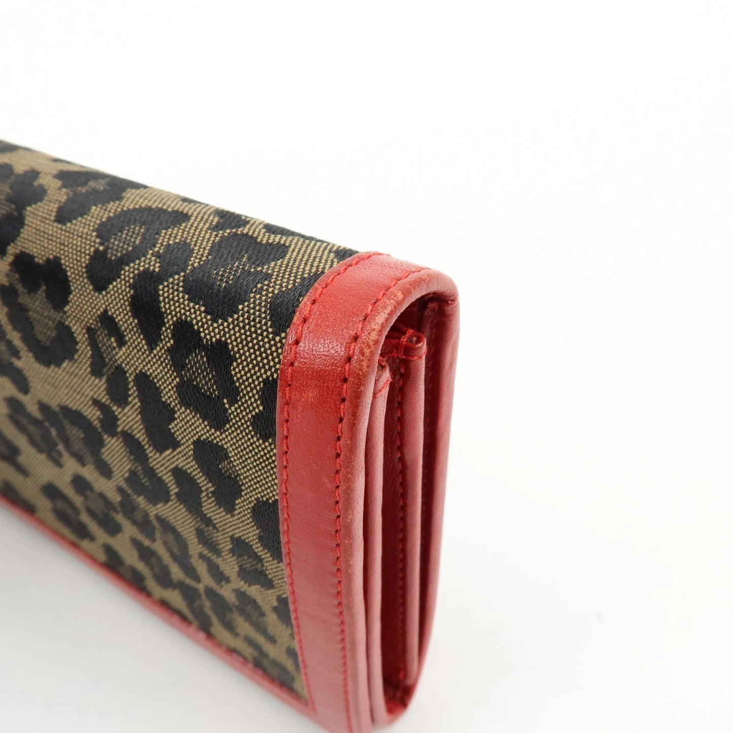 Fendi Leopard Long Wallet