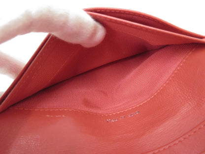 Chanel Patent Leather Bifold Wallet