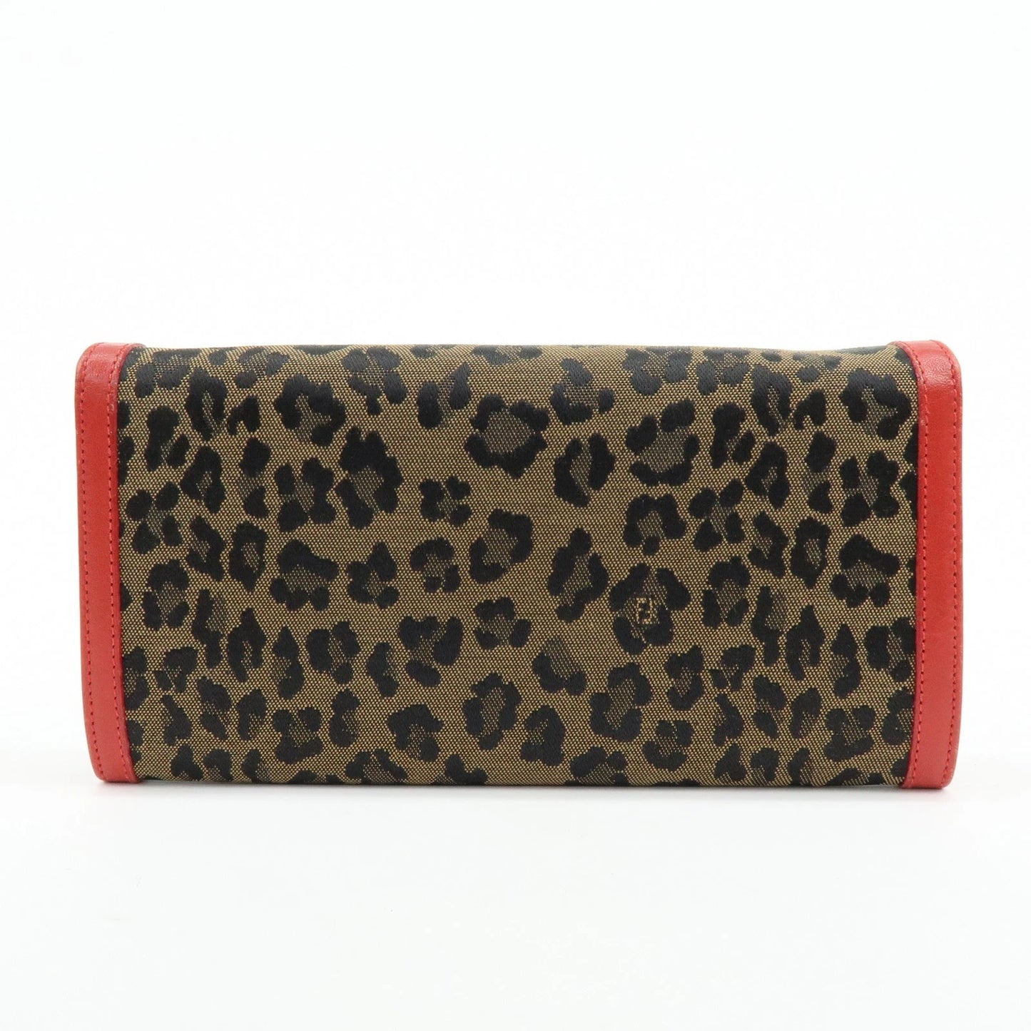 Fendi Leopard Long Wallet