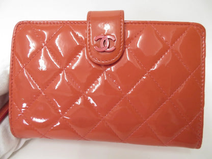 Chanel Patent Leather Bifold Wallet