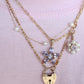 Tanzanite Flower Pendant